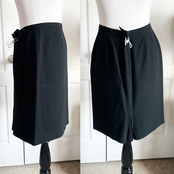 Ann Taylor Petites Lined Pencil Skirt In Black - Picture 7 of 7